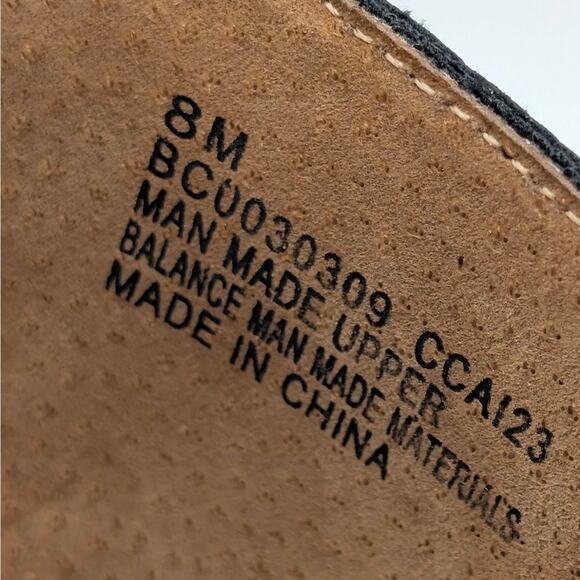 B.O.C By Born Alyson Wedge Pump Women's Ankle Strap Black Size US8M EU38.5 - Picture 7 of 10